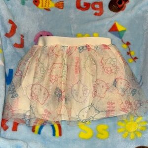 Hello Kitty Multicolor Tulle Skirt